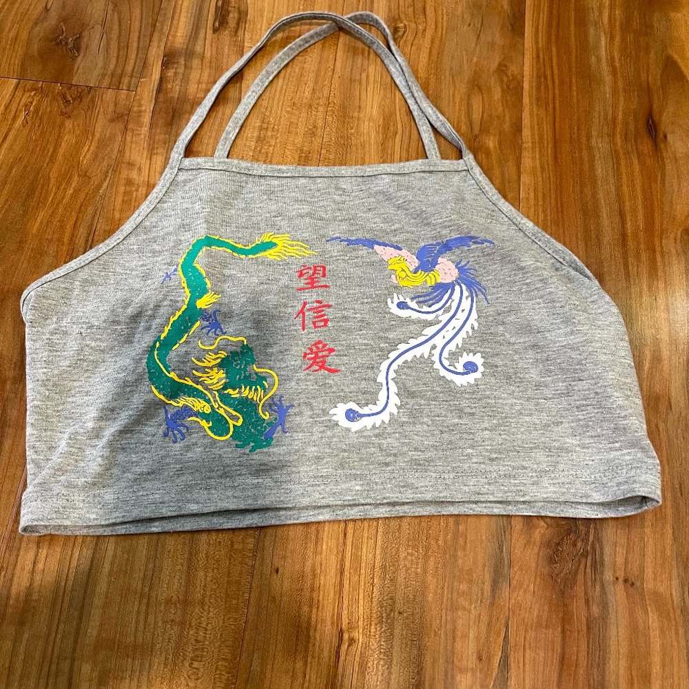 JAPANESE STYLE CROP TANK